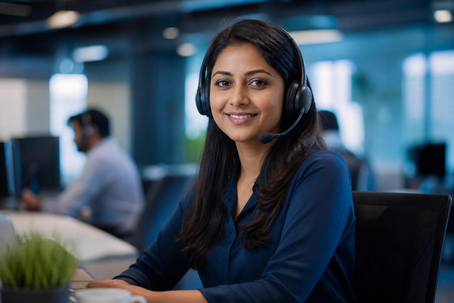 PayMedia customer support specialist ready to assist with a product demo
